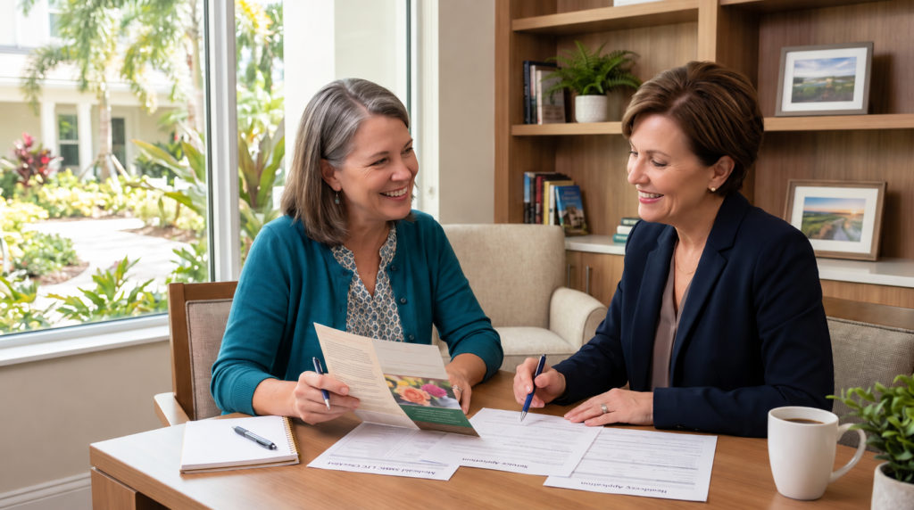 Searching for Medicaid assisted living in Fort Myers FL? Learn how the Florida SMMC-LTC waiver provides access to our premium all-inclusive senior community.