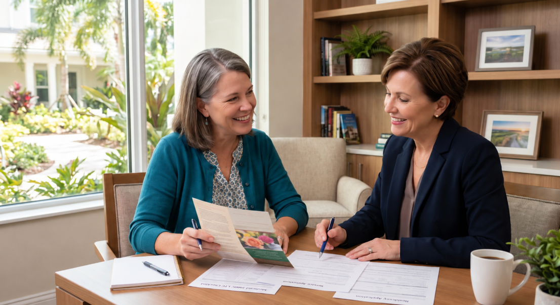 Searching for Medicaid assisted living in Fort Myers FL? Learn how the Florida SMMC-LTC waiver provides access to our premium all-inclusive senior community.